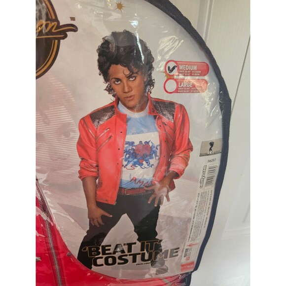 Smiffys Michael Jackson Beat it Thriller Costume - Picture 1 of 8